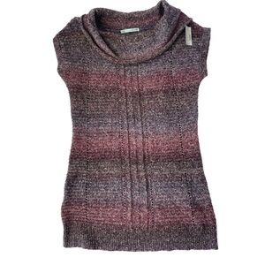 NWT Maurice’s Sleeveless Cowl Neck Tunic Sweater Women’s Size M